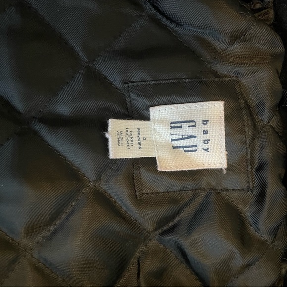 Black pea coat - GAP 2 year old girl - Picture 4 of 4